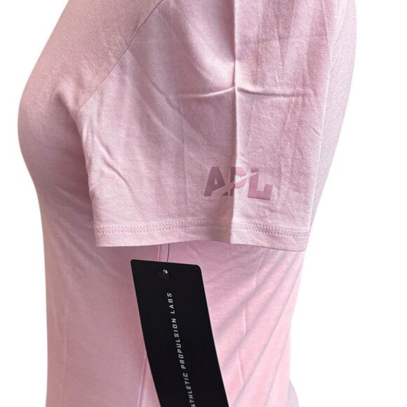 New APL Athletic Propulsion Lab Women's Perfect Tee Shirt in Dusty Rose Sz Small - Picture 6 of 11